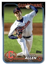 2024 Topps #339 Logan Allen NM-MT Guardians ID:68420 - $1.67