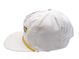 Vintage Gomaco Snapback Hat One Unisex Adults White Adjustable Trucker C... - $15.42