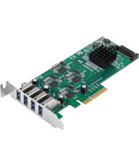 Siig JU-P40811-S1 FEATURES FOUR INDEPENDENT SUPERSPEED USB 3.0 TYPE-A PO... - €101,74 EUR