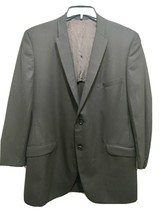 Vtg 60&#39;s Men&#39;s Wool Blazer Coat Jacket ROCKABILLY Mad Men MOD Brown SZ 44R - £17.65 GBP