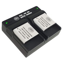Bm Premium 2 Pack Of Lb-060 Batteries And Dual Bay Battery Charger For - £31.96 GBP