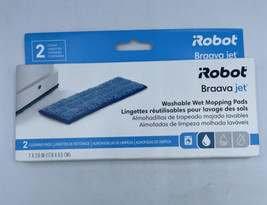 iRobot Authentic Braava Jet Washable Wet Mopping Pads, 2-count - £13.14 GBP