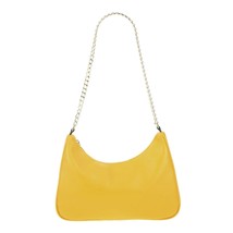 Roberta Gandolfi Italian Made Yellow Leather Small Purse Shoulder Bag - £282.59 GBP