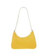 Roberta Gandolfi Italian Made Yellow Leather Small Purse Shoulder Bag - $4,273.91 MXN