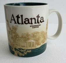 NEW 2011 Starbucks Coffee Mug ATLANTA Georgia City Collector Series Bari... - £25.15 GBP