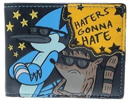 Regular Cartoon Show Haters Gonna Hate Themed Bifold Wallet - $15.79