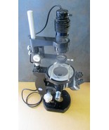 Nikon Inverted Microscope With Illuminator Attachment &amp; Binocular Head - $347.43