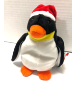 TY Penguin ZERO Beanie Babies Plush Christmas Figure - $95.29 MXN