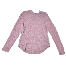 Free For All Women&#39;s Brown Pullover Hooded Shirt Size Medium - $18.02