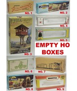 VINTAGE 50s ATLAS MANTURA ATHEARN DURANGO HO SCALE TRAIN BOX ONLY - $4.75