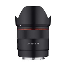 Rokinon 35mm F1.8 Auto Focus Compact Full Frame Wide Angle Lens for Sony E Mount - £351.94 GBP