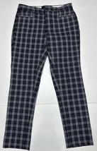 NWT Banana Republic Sloan Curvy Fit Tartan Plaid Pants Women 2 (Measure 27x28) - $22.01