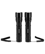 JobSmart BMFL2377 500-Lumen Aluminum LED Flashlights Black 2-Pack, 8.66&quot;... - $45.93 CAD