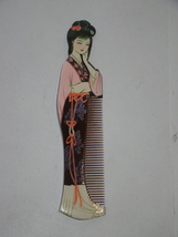 Japanese Geisha - Wooden Comb - £11.97 GBP