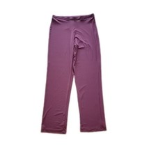 Jaclyn Smith Collection Pull On Burgundy Stretchy Pants ~ Sz M ~ 31&quot; Inseam - £17.69 GBP