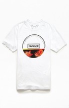 Hurley Men&#39;s Everyday Washed Filler Short Sleeve T-Shirt White-Medium - $20.97