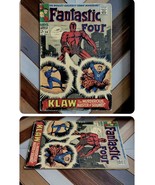 Fantastic Four #56 VG (Marvel 1966) Key 2nd app KLAW + Doom, Surfer &amp; Pa... - £68.32 GBP