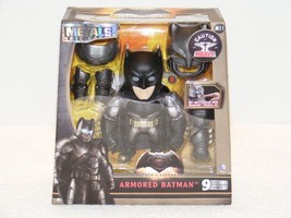 Nip 2016 Dc Comics Armored Batman Metal Die Cast Action Figures 9 Part Piece Set - £23.88 GBP