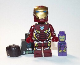Minifigure Iron-Man Mk50 Tony Stark Movie US Seller - $7.24