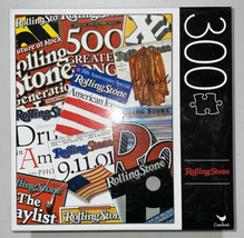 300 Piece Jigsaw Puzzle Rolling Stone Covers NEW Sealed 18x24 inches Shi... - $12.86