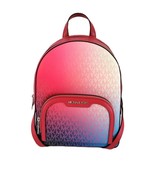 Michael Kors Jaycee Medium Zip Pocket Backpack MK Dark Raspberry Multi O... - $2,793.54 MXN