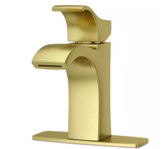 Pfister LF-042-VNBG Venturi Centerset Single-Handle Bathroom Faucet-Brushed Gold - £67.66 GBP