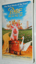Classic Babe: Pig in the City (VHS, 1999, Clamshell Release) with Case - £7.49 GBP