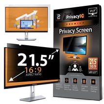 Privacy Iq 21.5&quot; Inch 16:9 (2 Pack) Monitor Privacy Screen-Filter For 60 Degree  - £62.41 GBP