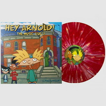 Hey Arnold The Music Vol 1 Red Splatter Vinyl Record Soundtrack LP Jim Lang ‎ - £63.20 GBP