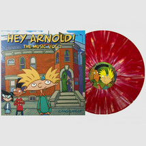 Hey Arnold The Music Vol 1 Red Splatter Vinyl Record Soundtrack LP Jim Lang ‎ - £59.82 GBP