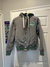 Mitchell &amp; Ness New York Jets Vintage Throwback Hooded Sweat - $198.00