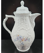 Rosenthal Belvedere Coffee Pot &amp; Lid Set Vintage Sanssouci Blue Floral G... - £69.82 GBP