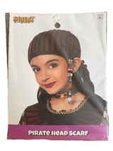 Spirit Halloween Girl&#39;s Pirate Headscarf Ages 6+ NEW - $11.39