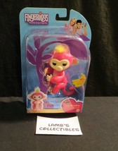 Fingerlings Bella Pink with yellow hair Baby monkey interactive action f... - $43.64