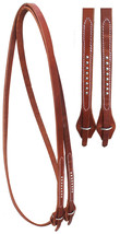 Horse 8&#39; x 5/8&quot; Western Harness Leather Quick Change Barrel Contest Rein... - $602.37 MXN