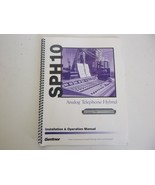 Gentner SPH10 Analog Telephone Hybrid Installation &amp; Operation Manual - $39.85 CAD