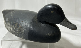 Vintage Mallard Wood American Black Duck Decoy Flawed Tail - £31.89 GBP
