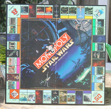 Parker Brothers Monopoly STAR WARS  1997 Classic Trilogy Edition Game Board - £7.16 GBP