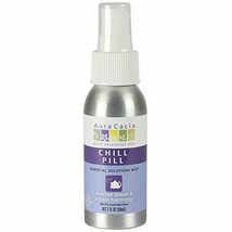 Aura Cacia - Chill Pill Essential Oil Mist | Pure Essential Oils | 2 fl. oz. - £9.72 GBP