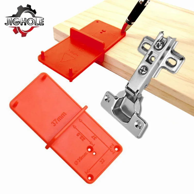 Hinge Hole Drilling Guide 35mm 40mm Hing Installation Jig Door Cabinet H... - $160.22