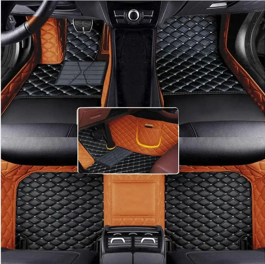 Customized Artificial Leather Car Floor Mat For Ford Ecosport 2013 2014 2015 - £67.37 GBP+