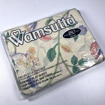 Vtg Wamsutta Oriental Fantasy Full Flat Sheet Multicolor Floral Usa Sealed Flaw - £12.70 GBP