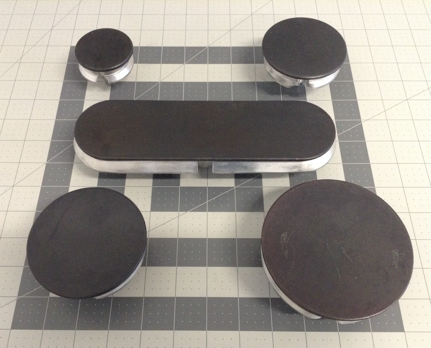 GE Oven Range Burners Set w/Caps WB16K10076 WB16X24721 WB16X24724 WB16X2... - $69.30