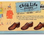Child Life Shoes Advertising Postcard 1963 - £7.78 GBP