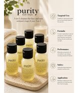5 Philosophy Purity 3-in-1 Cleanser For Face &amp; Eyes 30mL 1oz Travel - $23.10