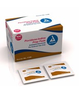 Dynarex 1108 Povidone-Iodine Prep Pads 100/BX  First Aid Fast Freeeeeee ... - £7.97 GBP