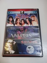 Blood Angels / Vampires Out For Blood / Succubus Hell - Bent Triple Feature DVD - £2.33 GBP