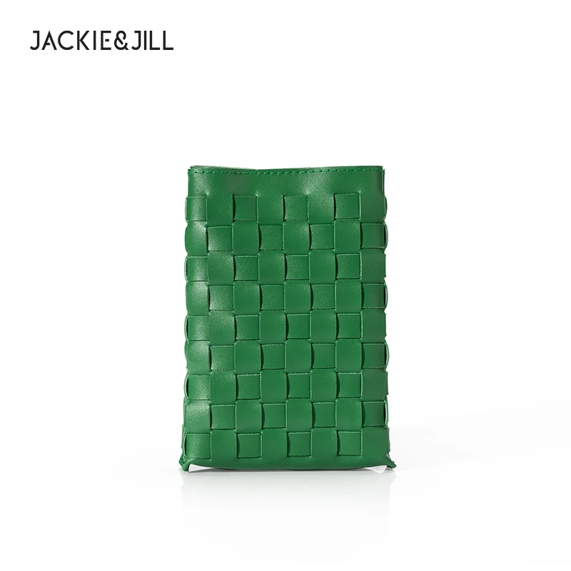 Jackie&amp;Jill Leather Woven Small Waist Bags For Women Luxury Brand Should... - £17.11 GBP
