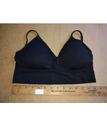 Skinny Girl Smoothers &amp; Shapers Black Wireless Padded Sports Bra Stretch... - $16.48 CAD