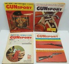 Vtg Gun Sport Magazine Lot of 4 1960 Rifles Firearms Confederate Union Collector - £21.64 GBP